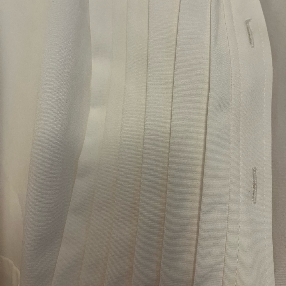 Style & Co Pleated Button Up - Picture 4 of 5